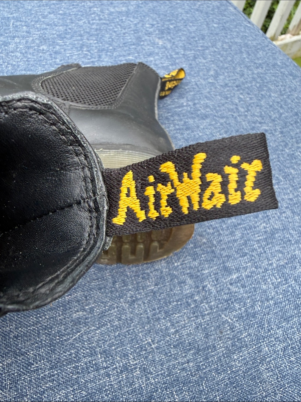 Dr. Martens AirWair Black Chunky Chelsea Ankle Boots Sz 8 - Picture 9 of 10